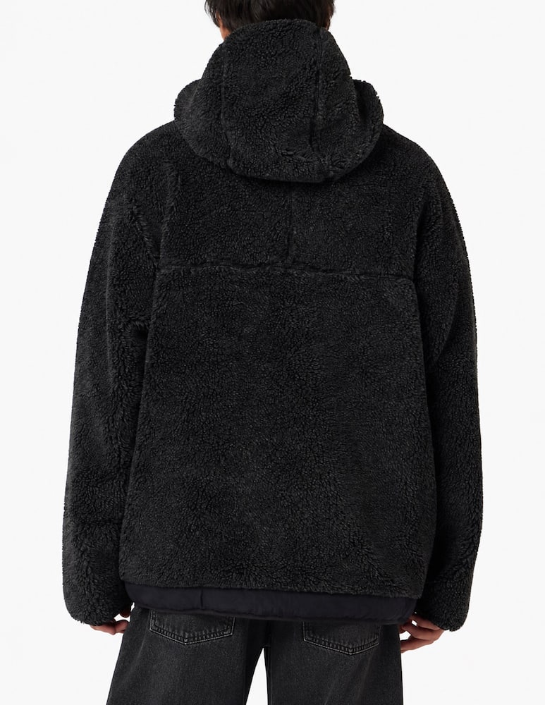 DC Shoes Giacca sherpa reversibile con cappuccio - immagine 3 DC Shoes Giacca sherpa reversibile con cappuccio - immagine 3