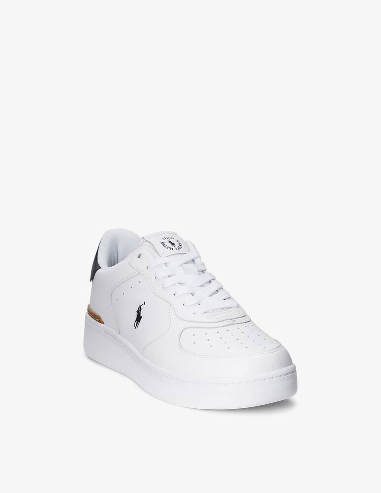 rinascente Polo Ralph Lauren Sneakers Masters court in pelle