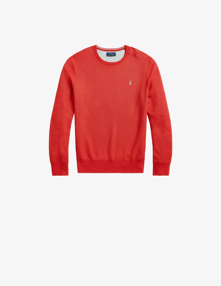 rinascente Polo Ralph Lauren Crewneck cotton jumper Red 