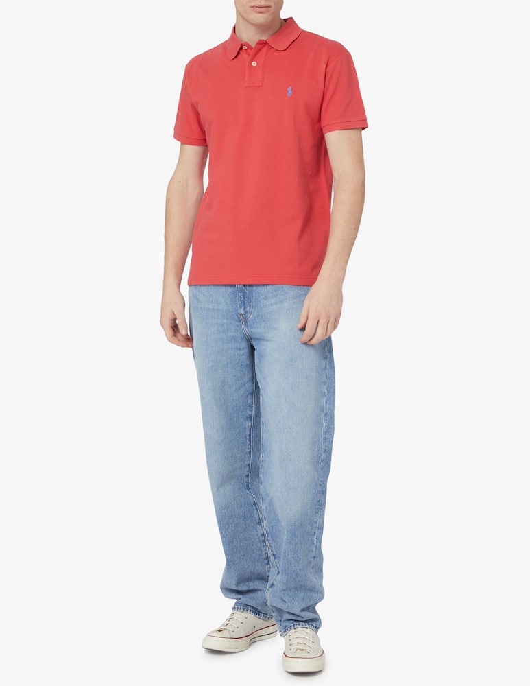 rinascente Polo Ralph Lauren Slim fit short sleeve polo Red 