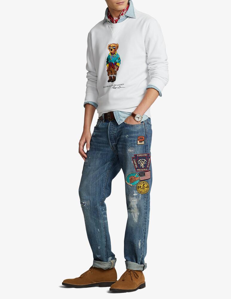 rinascente Polo Ralph Lauren Bear crewneck sweater 