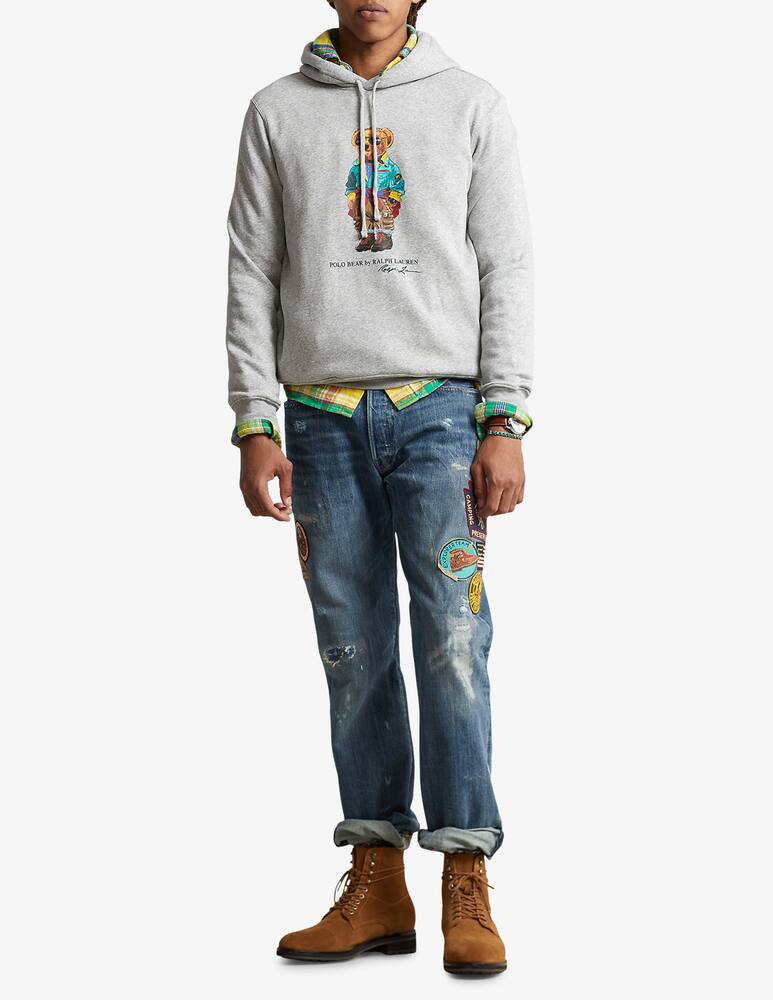 rinascente Polo Ralph Lauren Felpa bear con cappuccio
