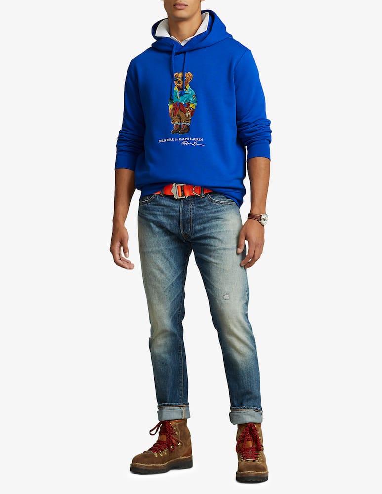 rinascente Polo Ralph Lauren Felpa bear con cappuccio