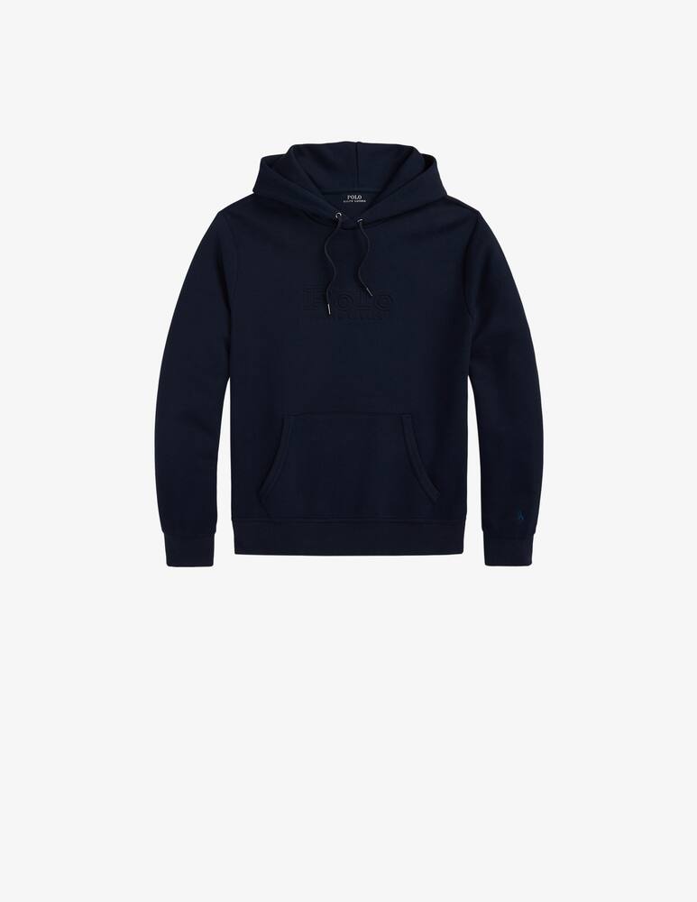 rinascente Polo Ralph Lauren Embossed logo hoodie 
