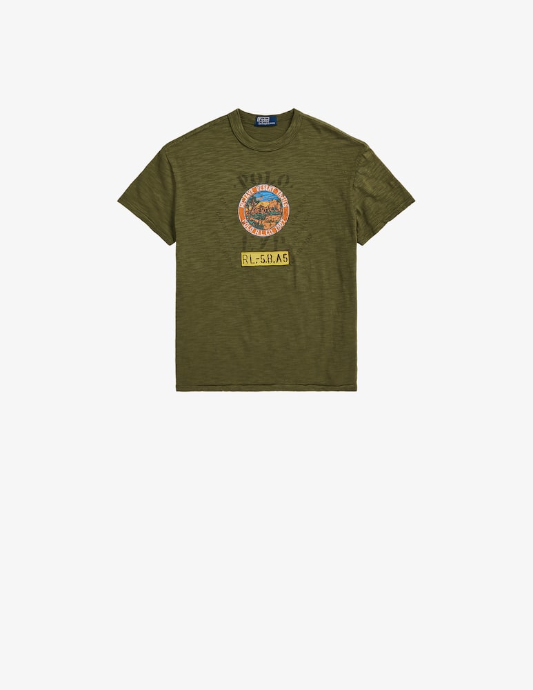 rinascente Polo Ralph Lauren Maglietta expedition con stampa 