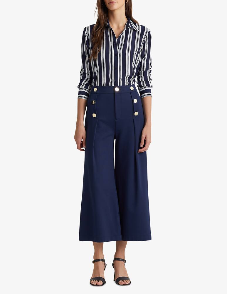 rinascente Lauren Ralph Lauren Drazia cropped pleated trousers