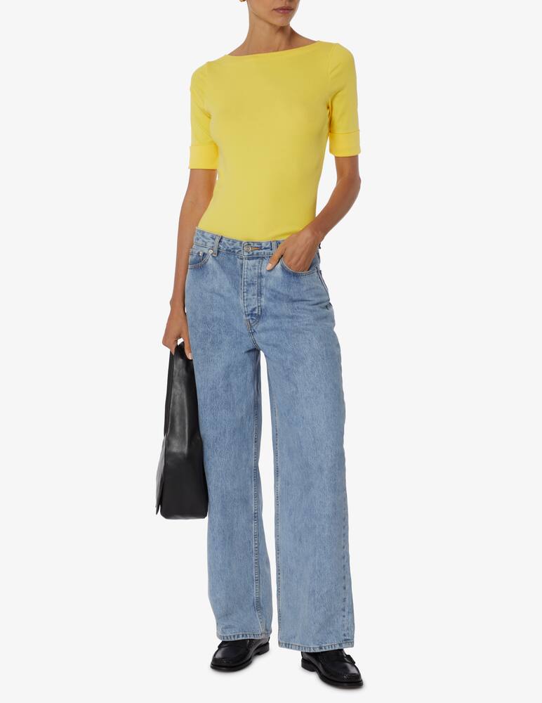 rinascente Lauren Ralph Lauren Judy knitted cotton tee