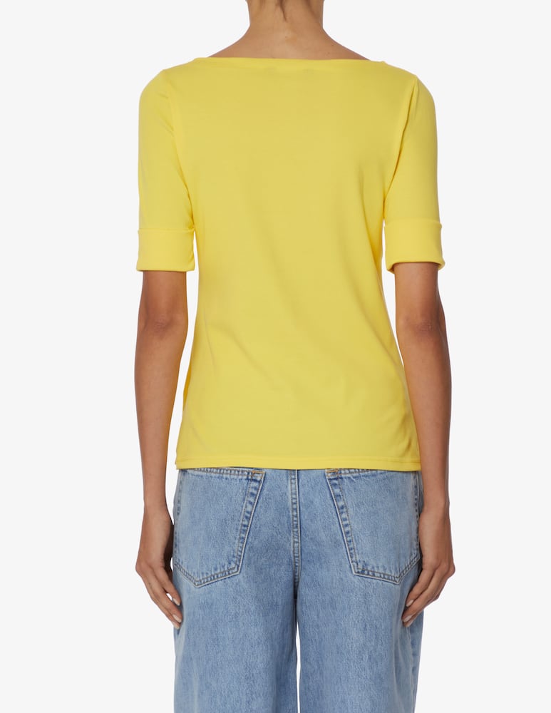 rinascente Lauren Ralph Lauren Judy knitted cotton tee