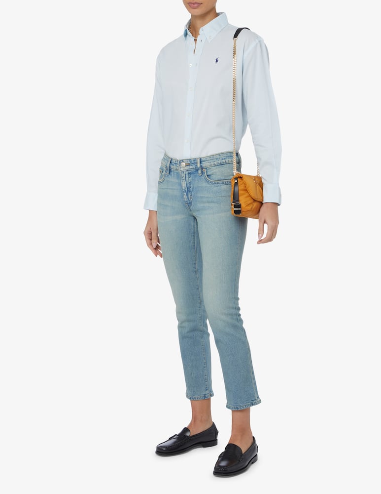 rinascente Lauren Ralph Lauren Jeans a vita media gamba dritta 