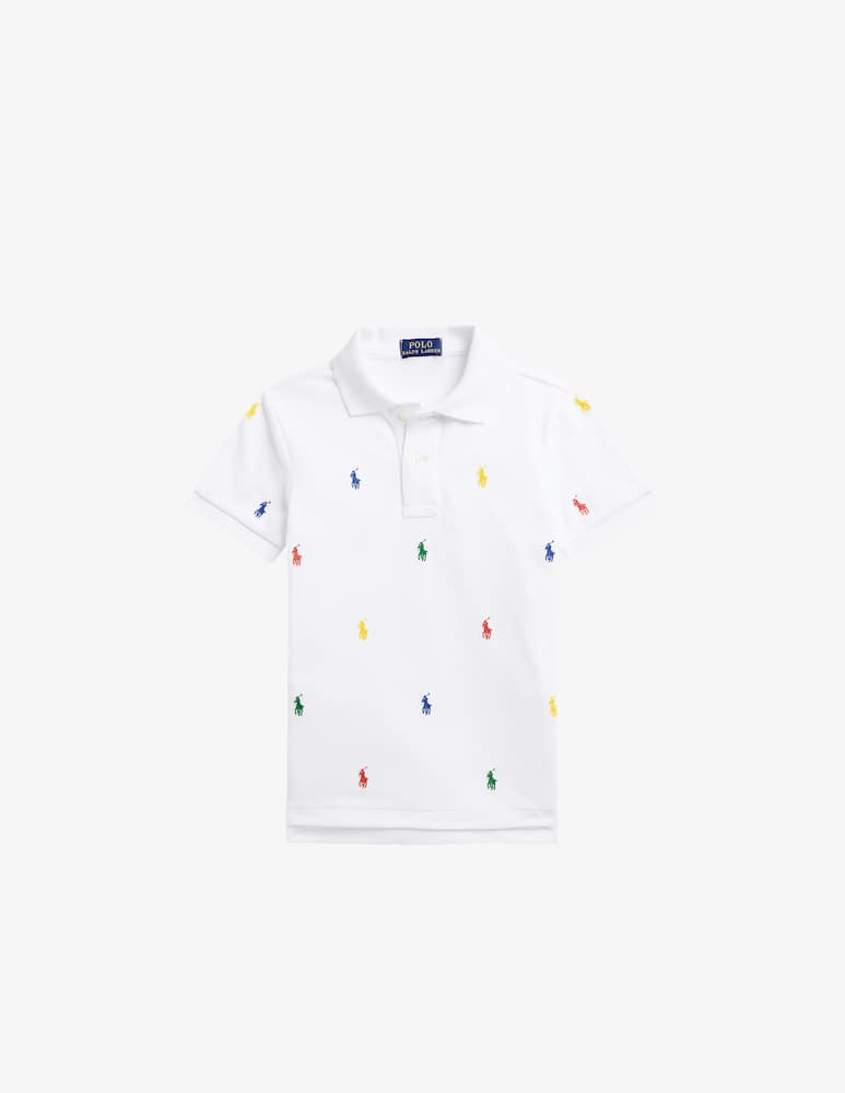 Polo Ralph Lauren Polo in piqué di cotone con pony polo - immagine 1