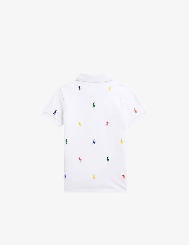 Polo Ralph Lauren Polo in piqué di cotone con pony polo - immagine 2