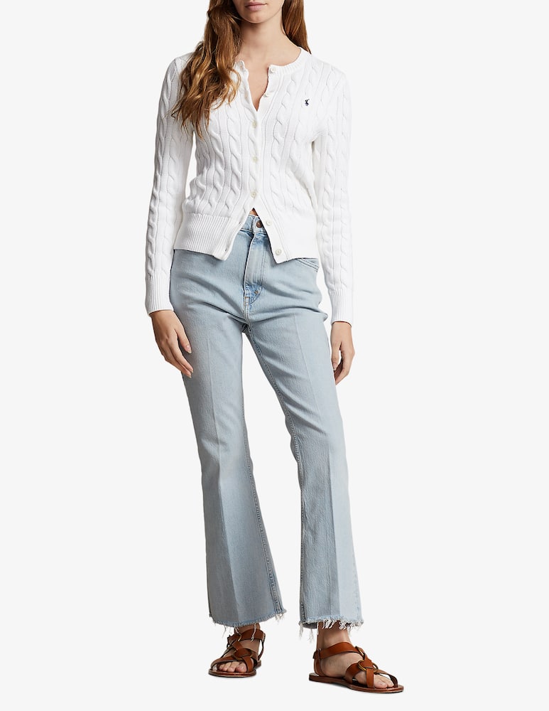 Polo Ralph Lauren Cardigan a trecce con bottoni - immagine 2 Polo Ralph Lauren Cardigan a trecce con bottoni - immagine 2