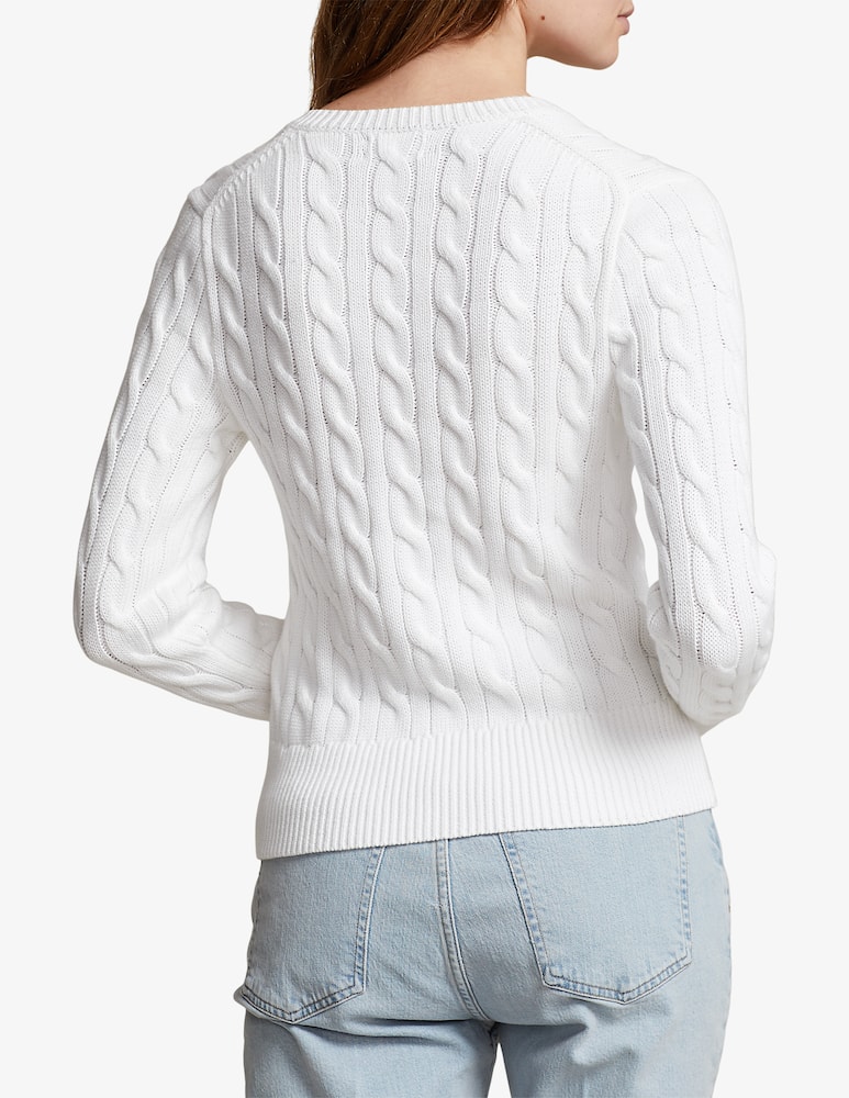 Polo Ralph Lauren Cardigan a trecce con bottoni - immagine 3 Polo Ralph Lauren Cardigan a trecce con bottoni - immagine 3