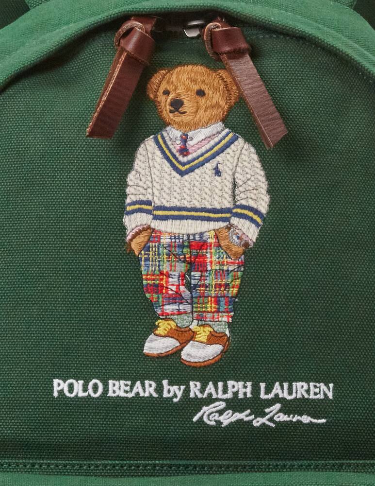 rinascente Polo Ralph Lauren Zaino canvas bear 