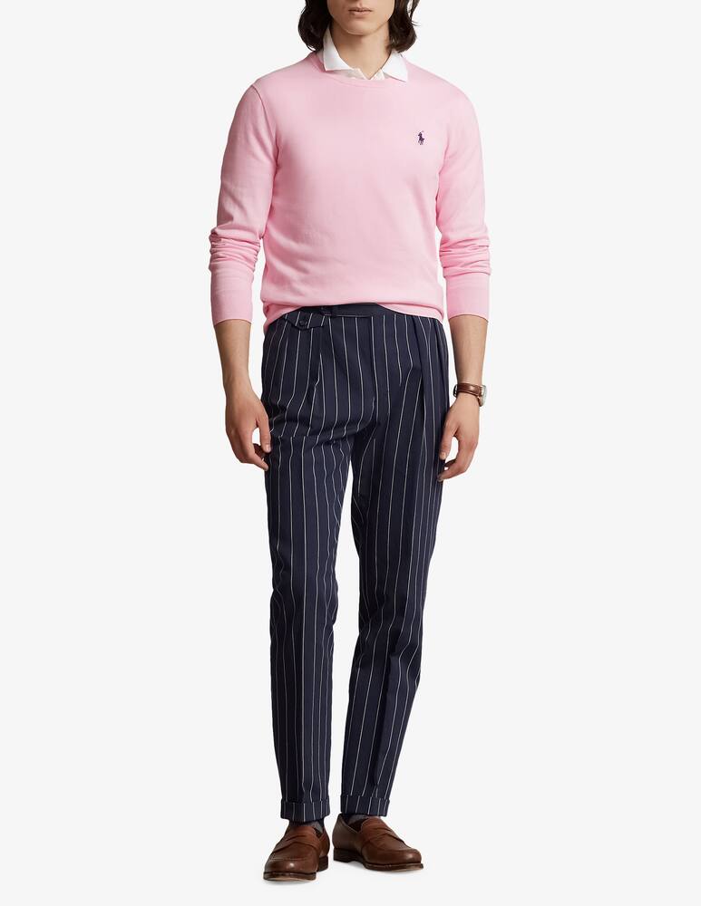 rinascente Polo Ralph Lauren Pima cotton rasato crewneck jumper