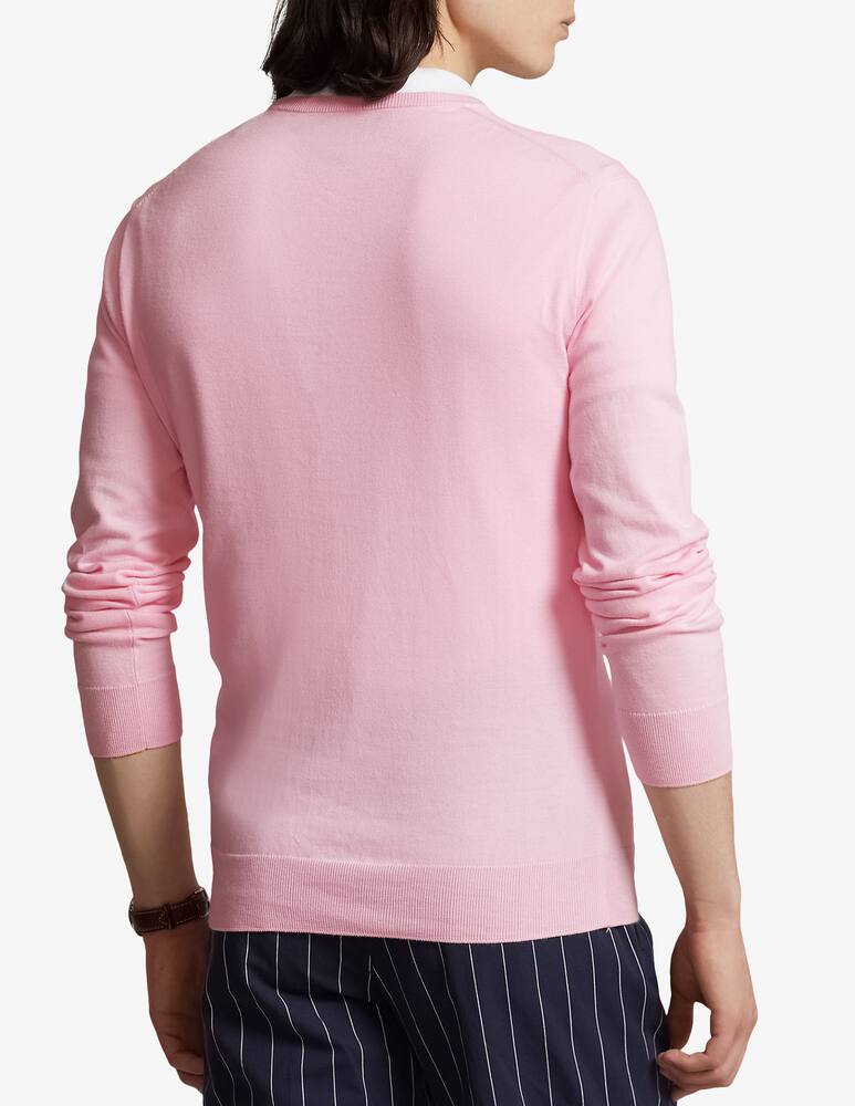 rinascente Polo Ralph Lauren Pima cotton rasato crewneck jumper