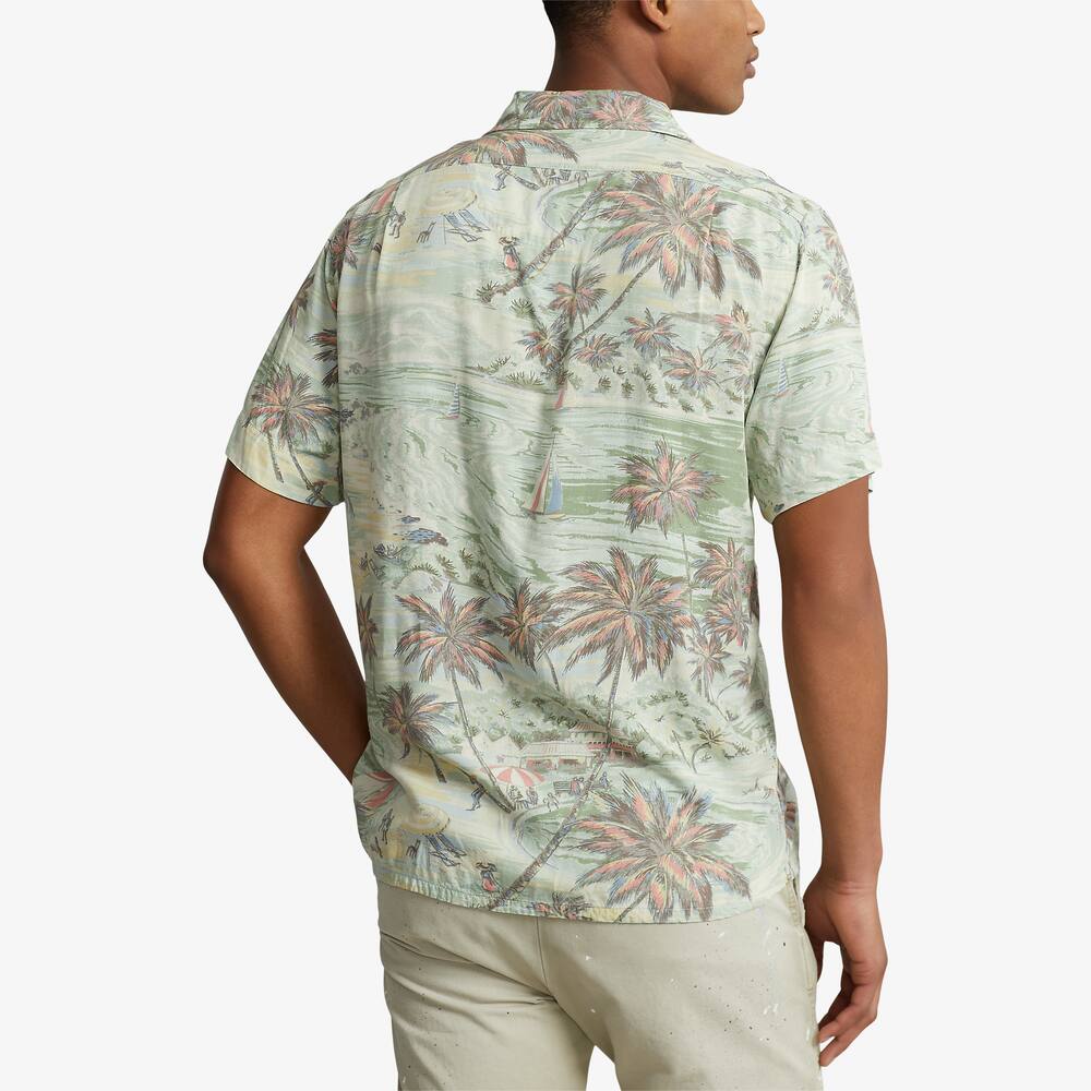 Polo Ralph Lauren Camicia in viscosa palme - immagine 3 Polo Ralph Lauren Camicia in viscosa palme - immagine 3