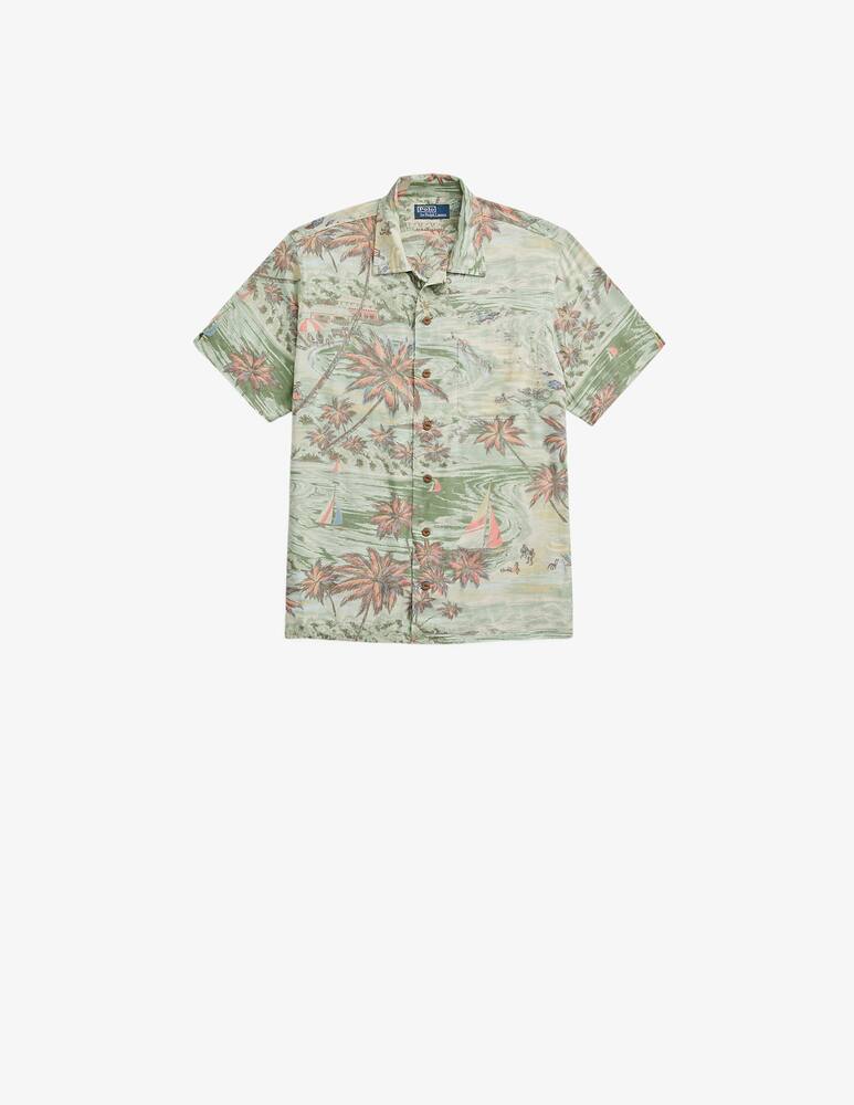 rinascente Polo Ralph Lauren Palms viscose shirt 