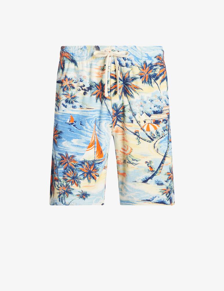 rinascente Polo Ralph Lauren Palm printed bermuda 