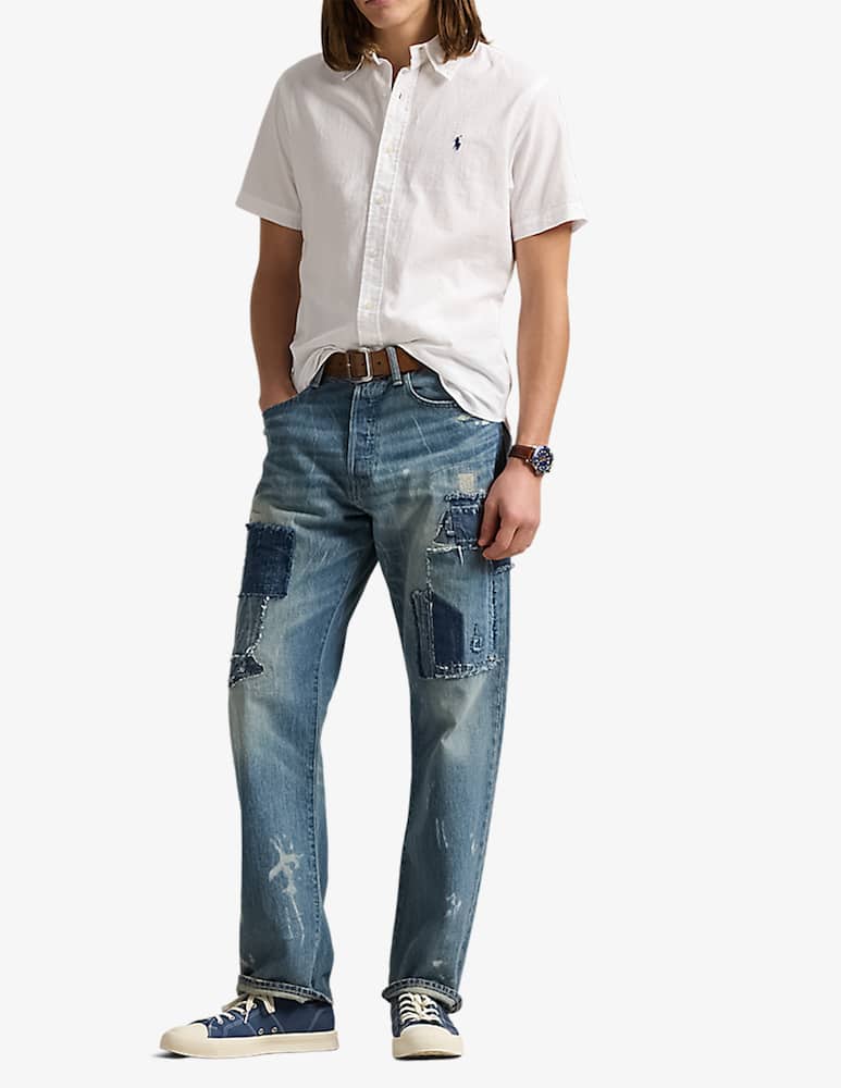 rinascente Polo Ralph Lauren Camicia maniche corte seersucker