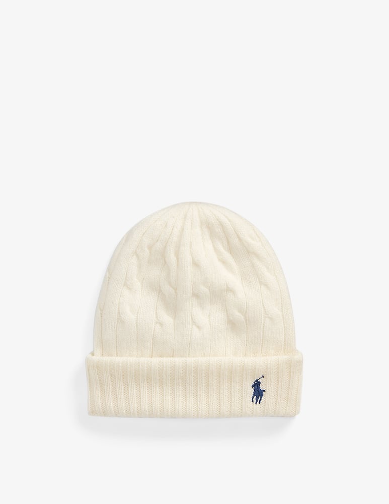 Polo Ralph Lauren Berretto in lana e cashmere a trecce - immagine 1 Polo Ralph Lauren Berretto in lana e cashmere a trecce - immagine 1