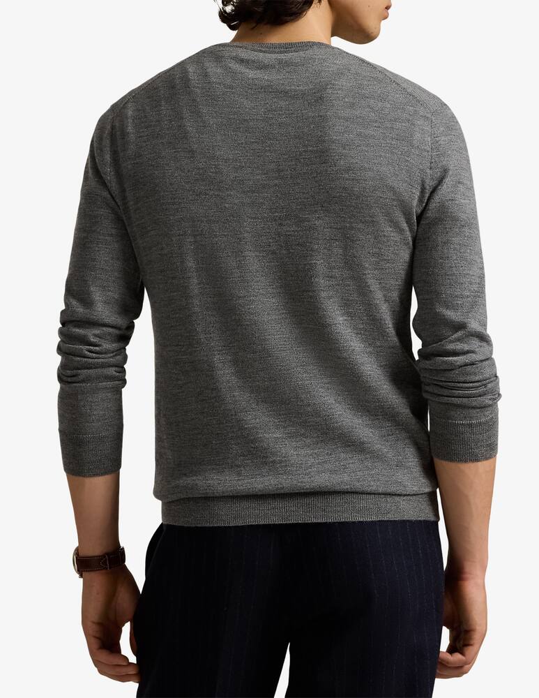rinascente Polo Ralph Lauren Merino v neck jumper