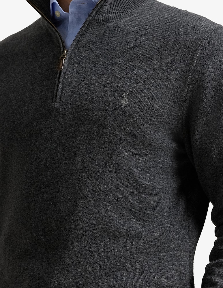Polo Ralph Lauren Maglia mezza zip in lana - immagine 4 Polo Ralph Lauren Maglia mezza zip in lana - immagine 4