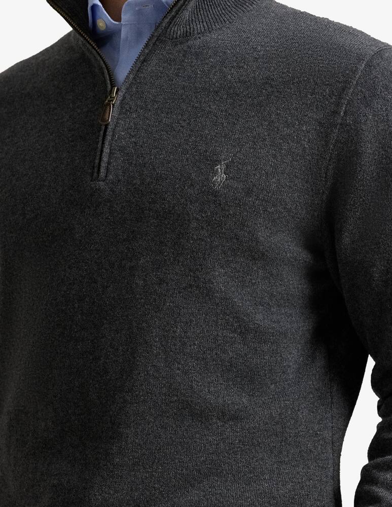 rinascente Polo Ralph Lauren Maglia mezza zip in lana