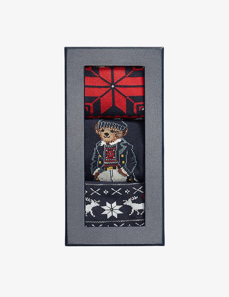 Polo Ralph Lauren Polo Bear Trouser Sock 3-Pack Gift Set - picture 2 Polo Ralph Lauren Polo Bear Trouser Sock 3-Pack Gift Set - picture 2