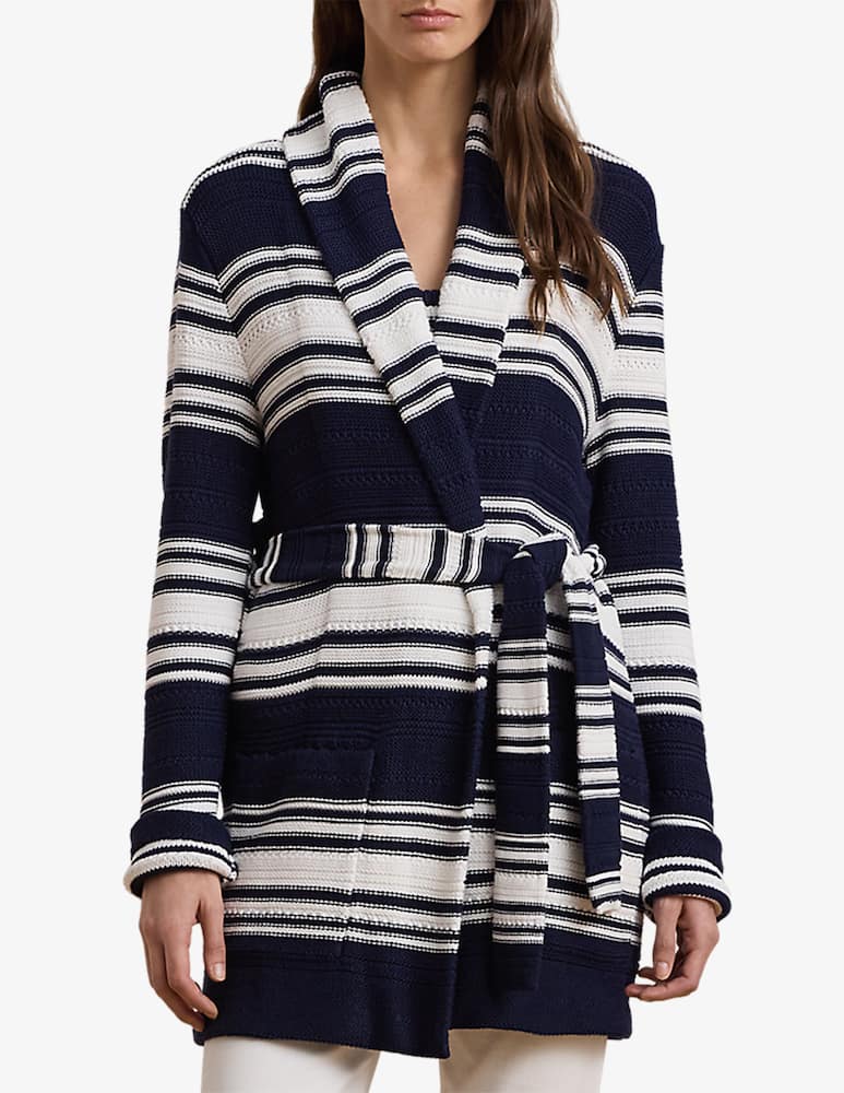 Lauren Ralph Lauren Cardigan lungo a righe Ruzita - immagine 1 Lauren Ralph Lauren Cardigan lungo a righe Ruzita - immagine 1