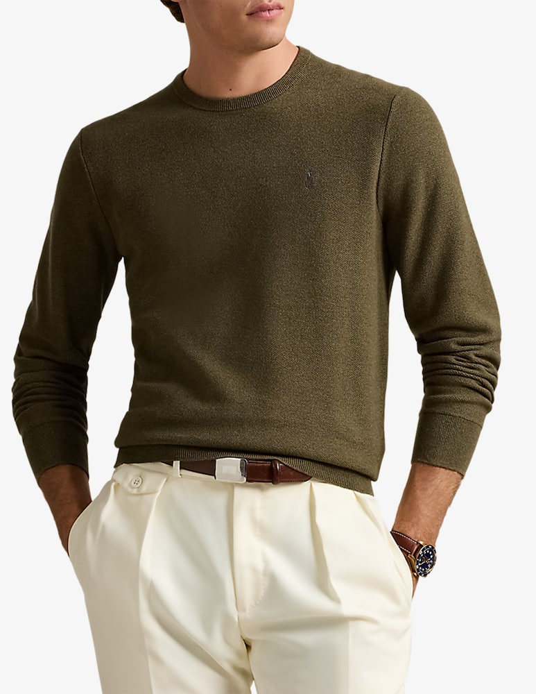 Polo Ralph Lauren Nido dape crewneck jumper - picture 1 Polo Ralph Lauren Nido dape crewneck jumper - picture 1