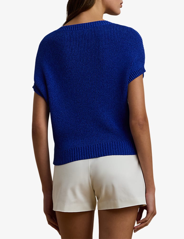 rinascente Lauren Ralph Lauren Maglia scollo a V corta Emari 