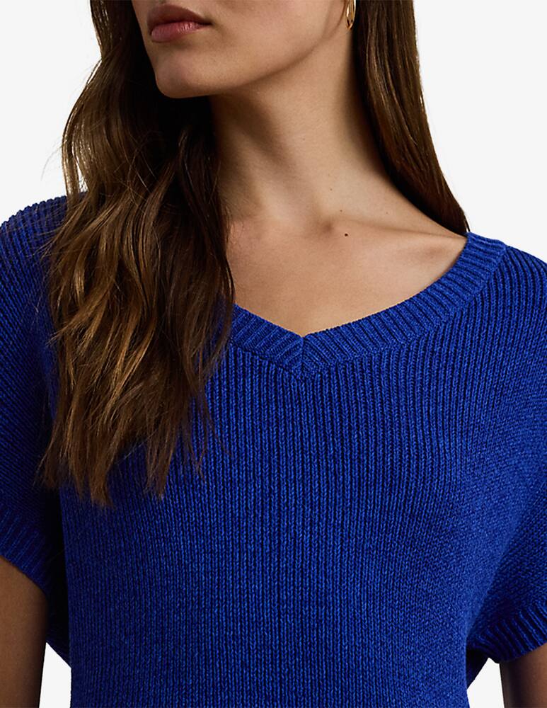 rinascente Lauren Ralph Lauren Maglia scollo a V corta Emari 