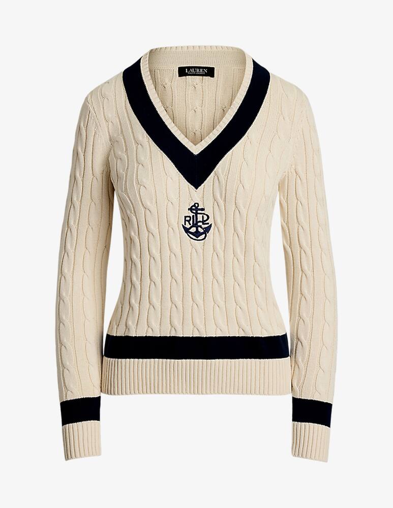 rinascente Lauren Ralph Lauren Anchor cable-knit pullover