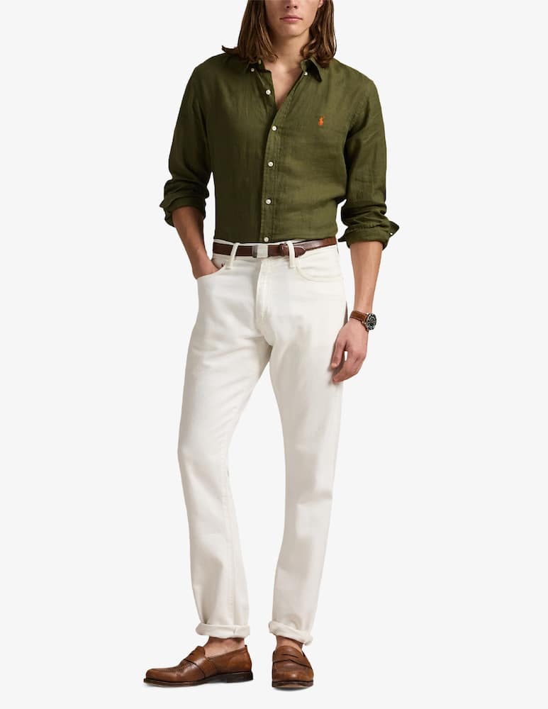 Polo Ralph Lauren Camicia in lino custom fit - immagine 2 Polo Ralph Lauren Camicia in lino custom fit - immagine 2