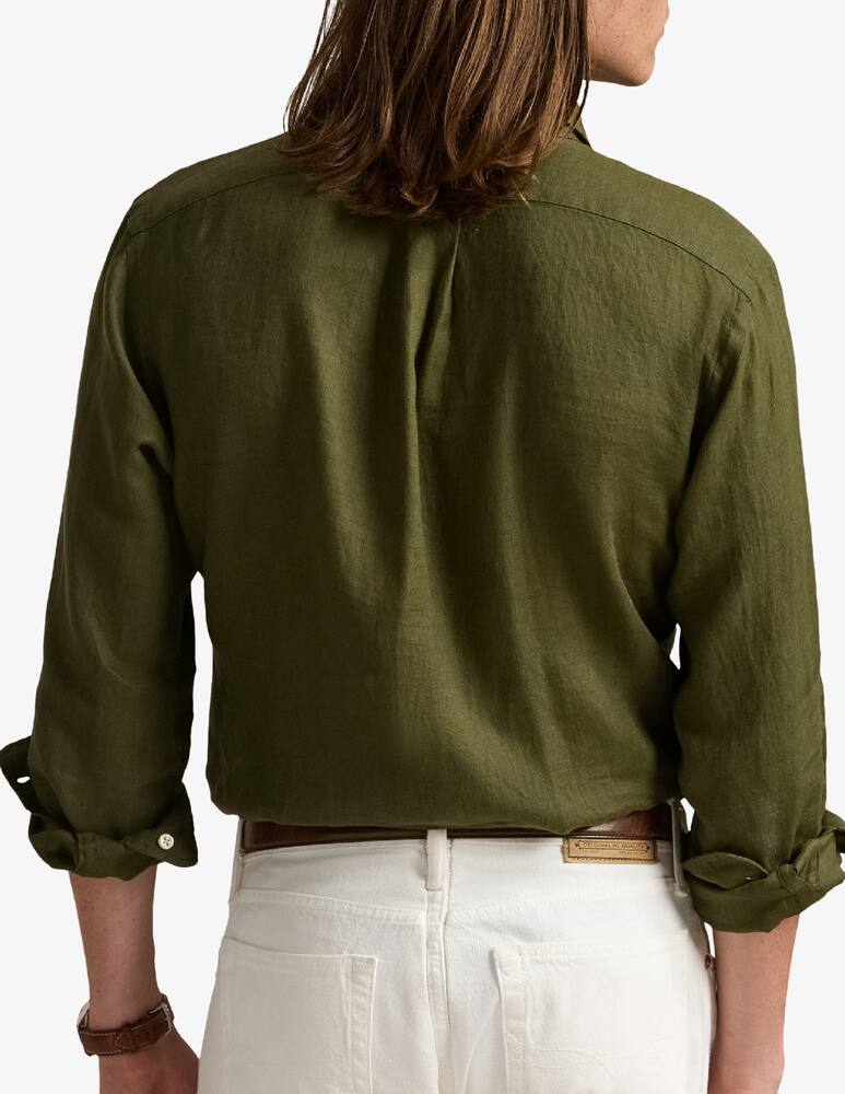 rinascente Polo Ralph Lauren Linen long-sleeve shirt