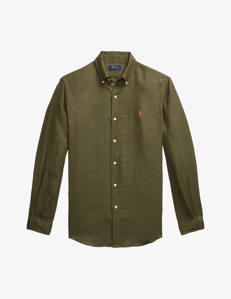 rinascente Polo Ralph Lauren Linen long-sleeve shirt