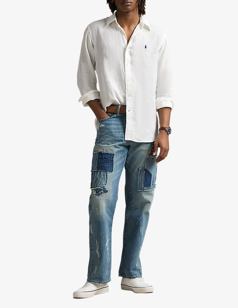 rinascente Polo Ralph Lauren Camicia lino slim