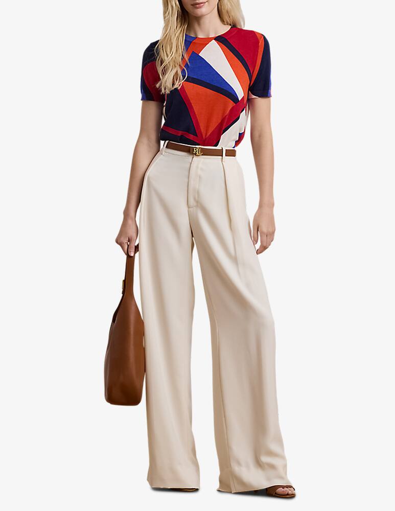 rinascente Lauren Ralph Lauren T-shirt geometrica a maniche corte