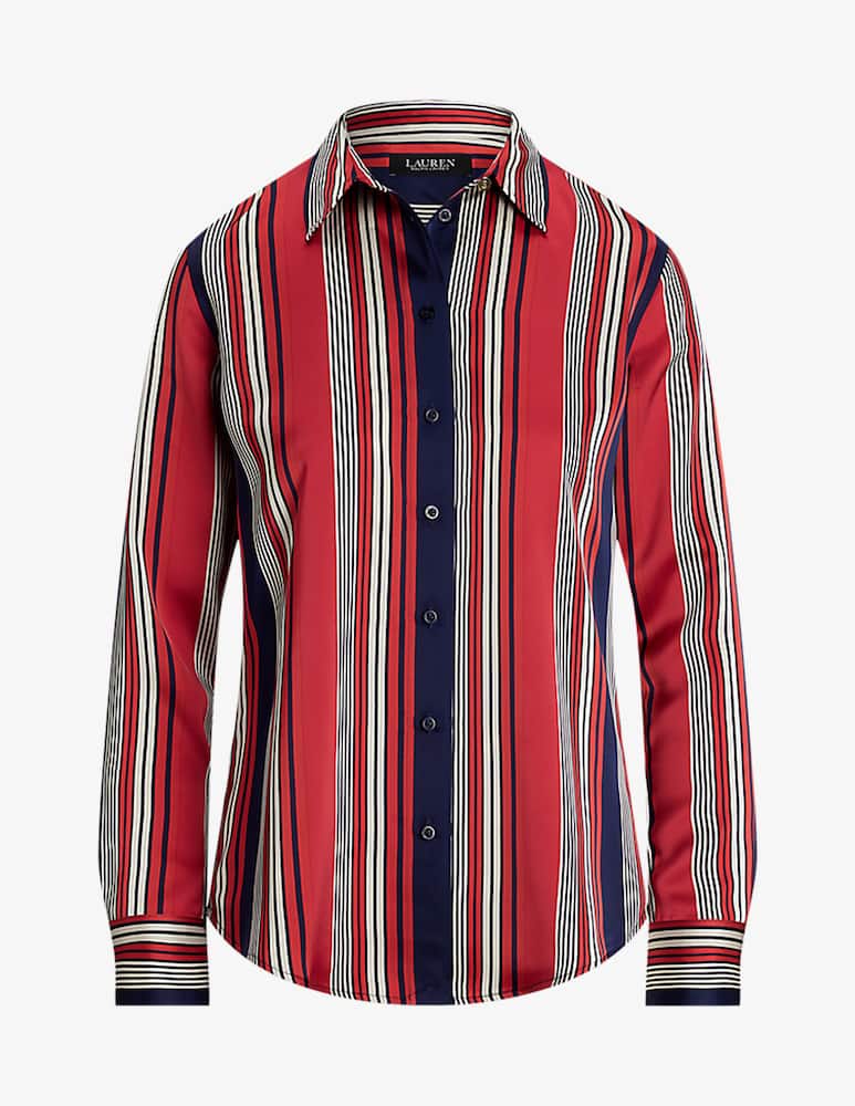 Lauren Ralph Lauren Camicia a righe multicolore - immagine 5 Lauren Ralph Lauren Camicia a righe multicolore - immagine 5