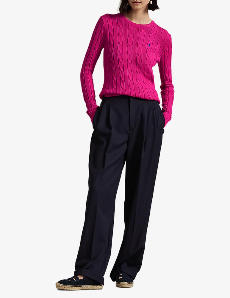 rinascente Polo Ralph Lauren Maglia trecce manica lunga