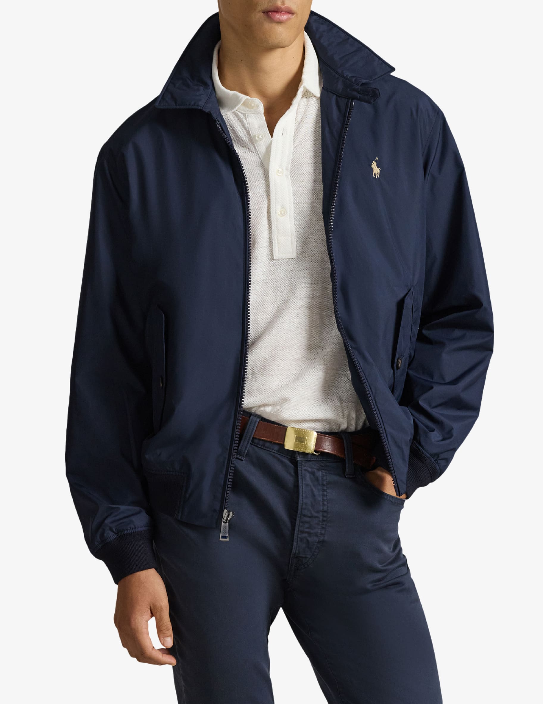Acquista Polo Ralph Lauren Giubbotto Sailor con collo a camicia su ...