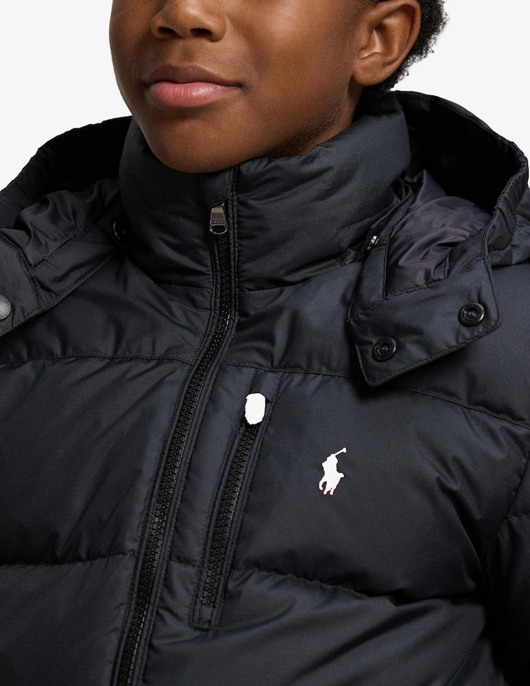 rinascente Polo Ralph Lauren Recycled down hooded jacket
