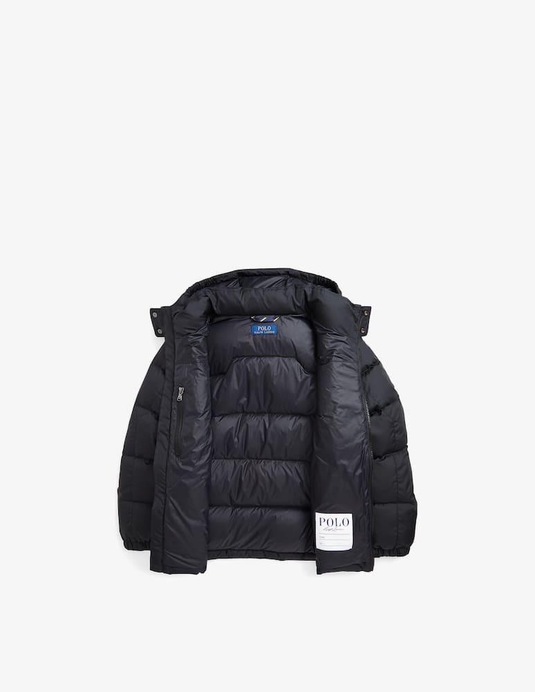 rinascente Polo Ralph Lauren Recycled down hooded jacket