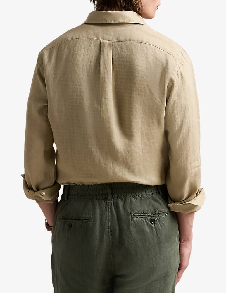 rinascente Polo Ralph Lauren Camicia lino slim fit