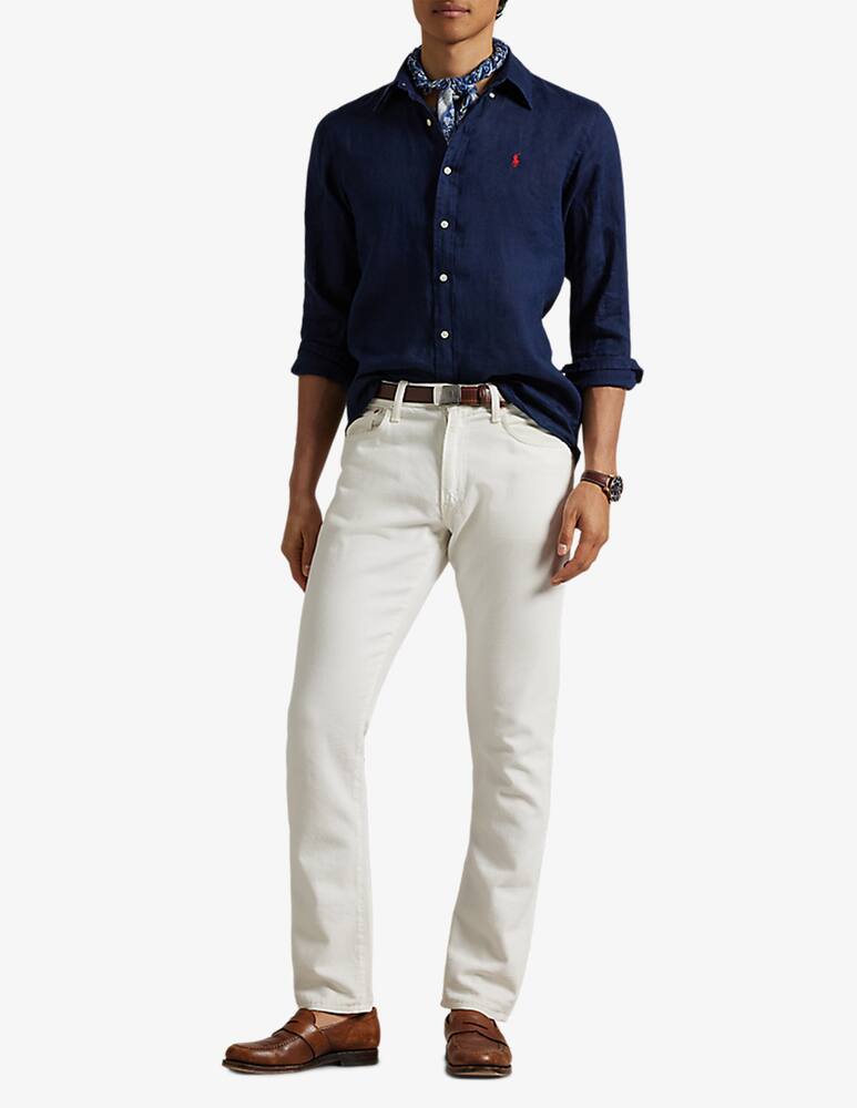 rinascente Polo Ralph Lauren Linen slim-fit shirt