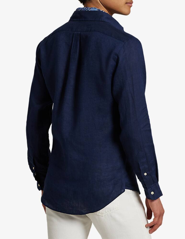 rinascente Polo Ralph Lauren Linen slim-fit shirt