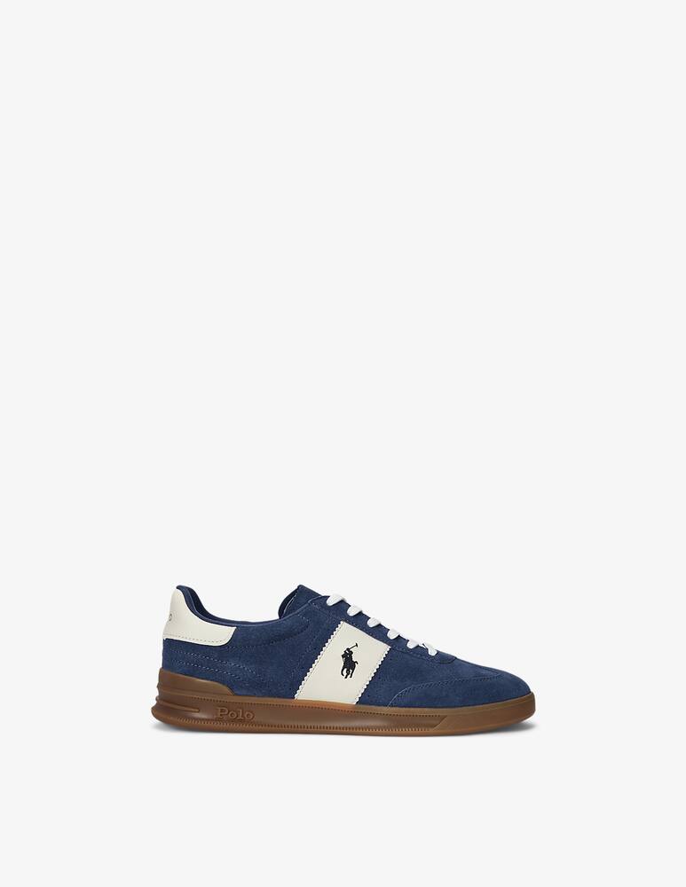 Polo Ralph Lauren Sneakers in suede con logo - immagine 1 Polo Ralph Lauren Sneakers in suede con logo - immagine 1