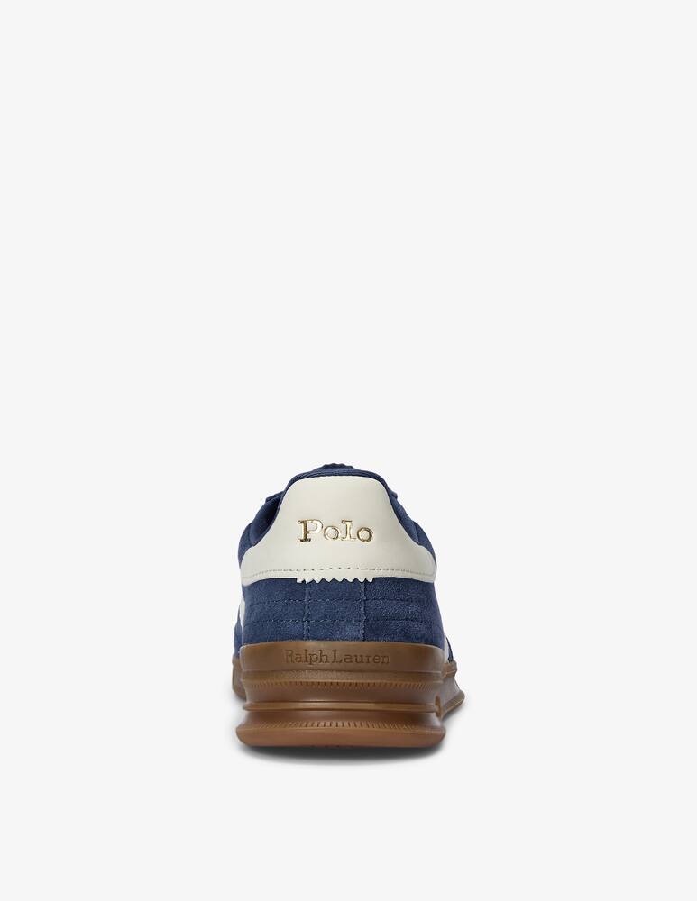 rinascente Polo Ralph Lauren Polo suede logo sneakers