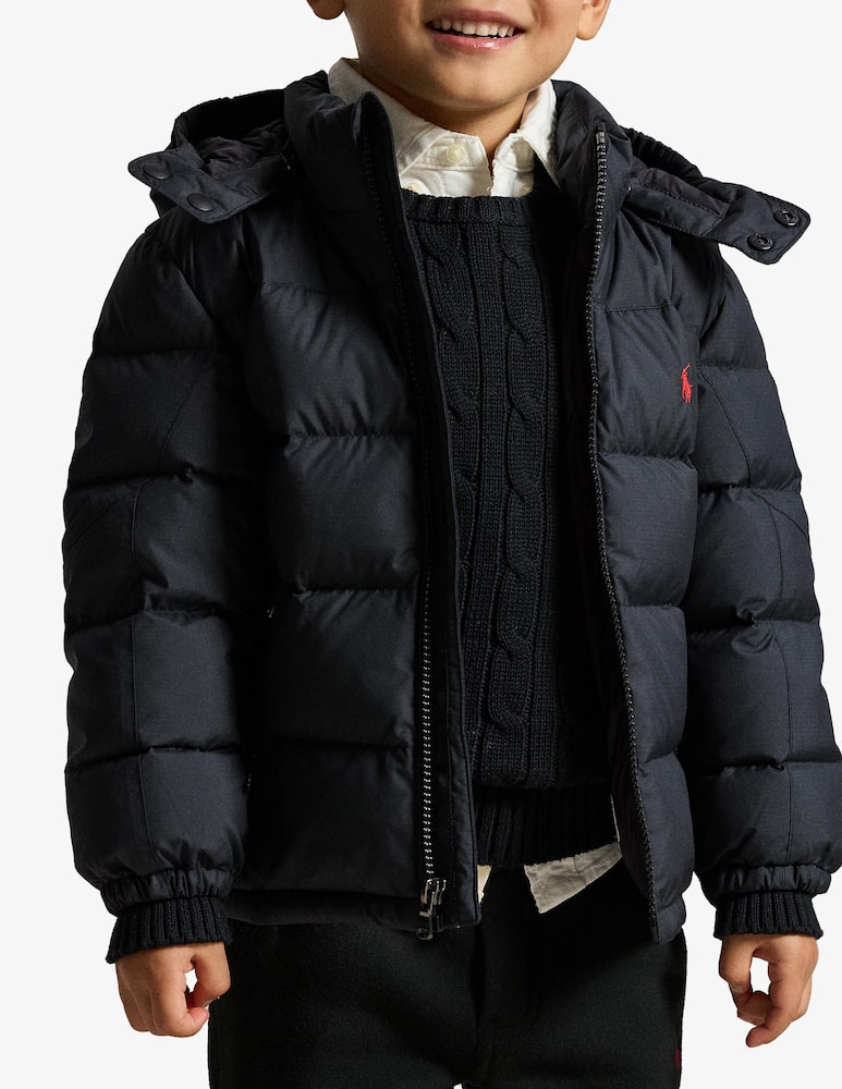 Polo Ralph Lauren Piumino nylon riciclato cappuccio - immagine 2 Polo Ralph Lauren Piumino nylon riciclato cappuccio - immagine 2